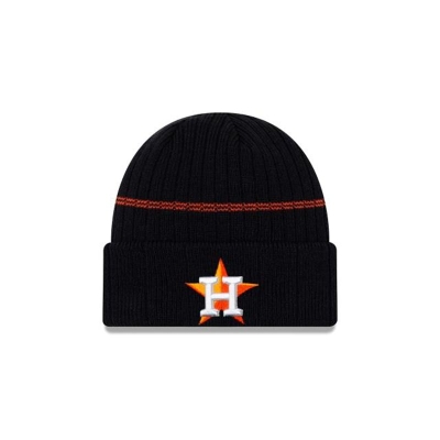 Blue Houston Astros Hat - New Era MLB Sport Knit Beanie USA3640198